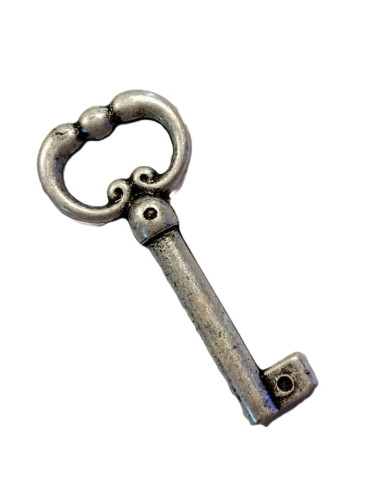 CHIAVE ARGENTO VECCHIO MM.40