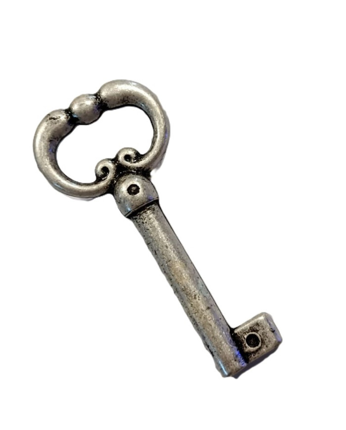 CHIAVE ARGENTO VECCHIO MM.40