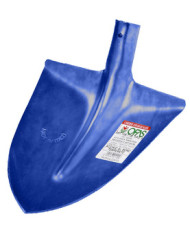 BADILE A PUNTA VERNICIATO BLUE SENZA MANICO