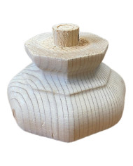 PIEDINO LEGNO GREZZO 117X70 **