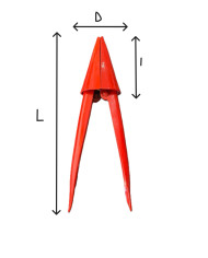 PINZA PER TUBO PIOMBO ALFA+HU