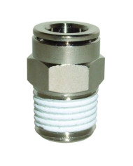 RACCORDO TUBO RILSAN MM.6 1/8M