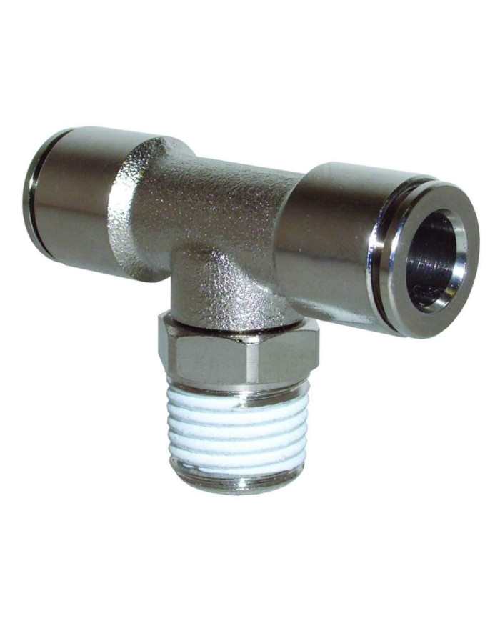 RACCORDO TUBO RILSAN T MM.10 1/4 M