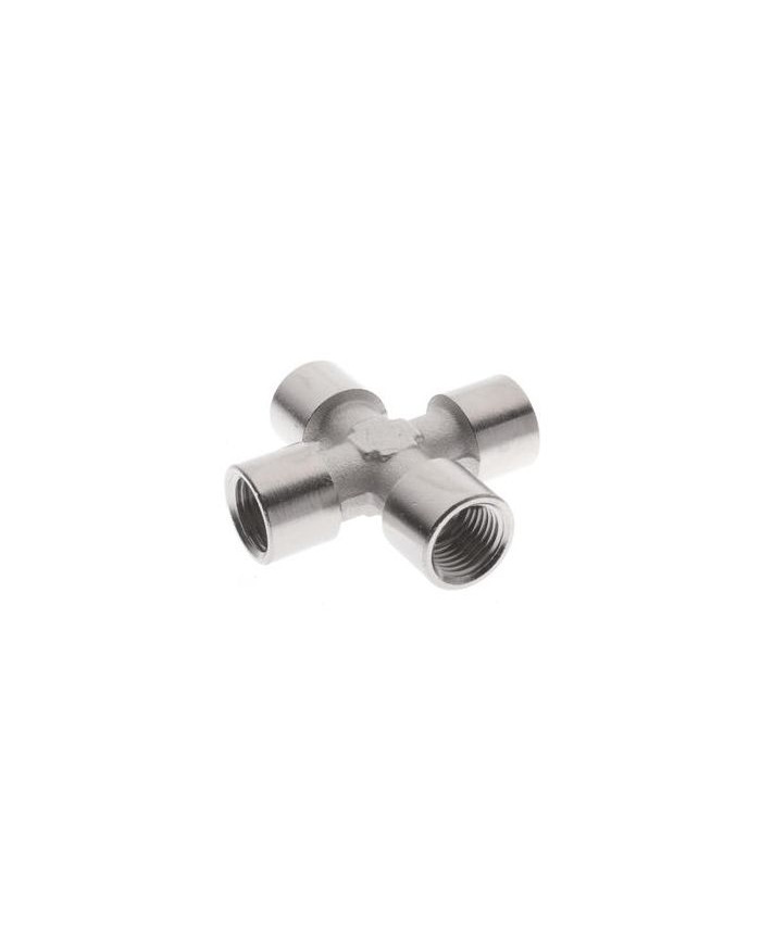 RACCORDO TUBO RILSAN A CROCE MM.6