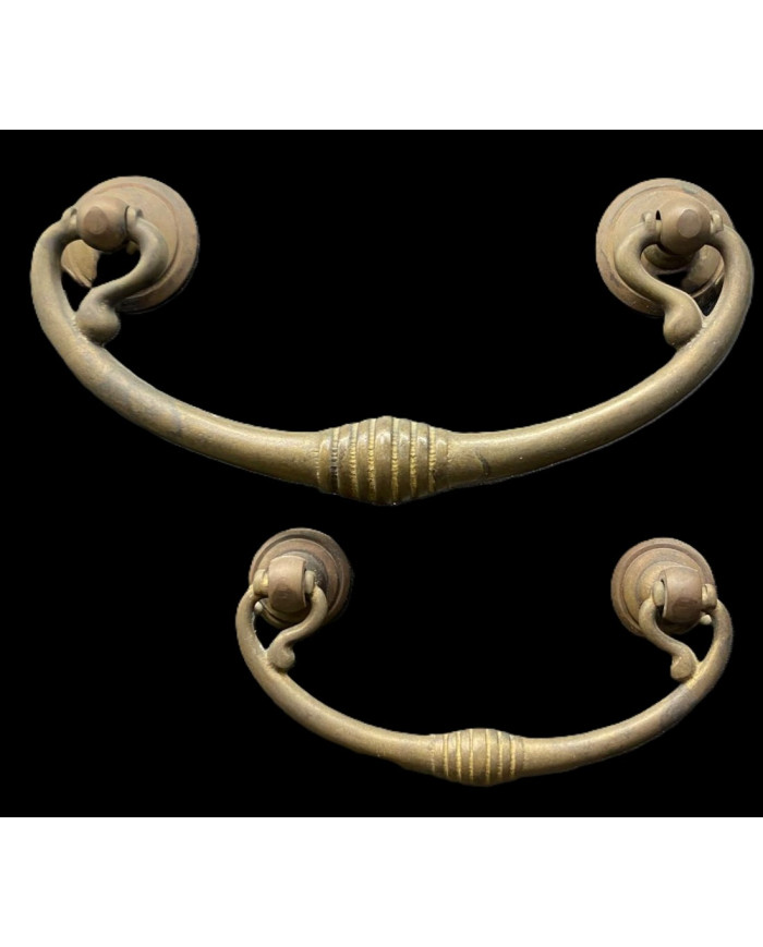 MANIGLIA PEND.ORO ANT.MM.64