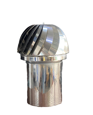 TERMINALE GIREVOLE INOX D.300 MASCHIO