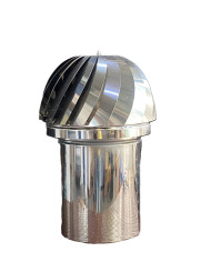 TERMINALE GIREVOLE INOX D.300 MASCHIO
