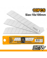 SET 10 LAME RICAMBIO CUTTER 18X100MM