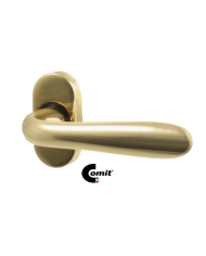MANIGLIA GOCCIA C/ROSETTA OVALE OLV