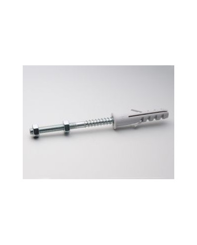 TASSELLO NYLON C/VITE DOPPIO FILETTO M6X9 CM