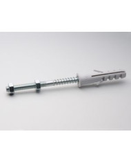 TASSELLO NYLON C/VITE DOPPIO FILETTO M6X9 CM