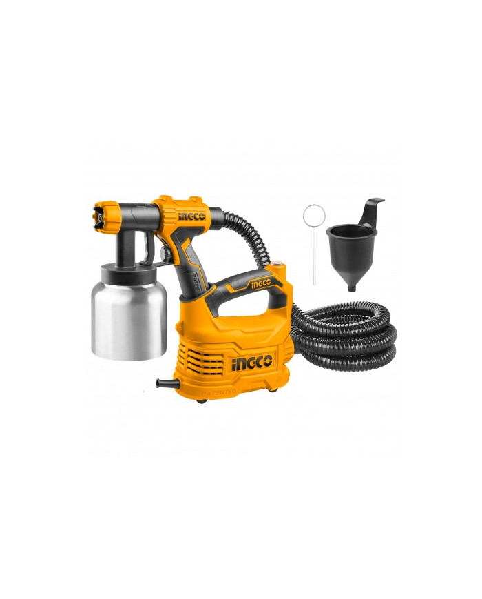AEROGRAFO ELETTRICO 550W C/ACCES  SERBATOIO INOX