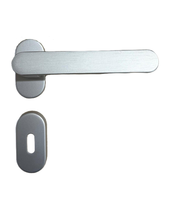 MANIGLIA LOLA  AO C/ROSETTA 0.96 PATENT OVALE