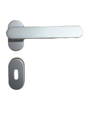 MANIGLIA LOLA  AO C/ROSETTA 0.96 PATENT OVALE