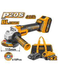 SMERIGLIATRICE ANGOLARE 115MM 2BAT 20V