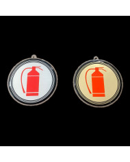 PITTOGRAMMA SILVER ADESIVO  ESTINTORE