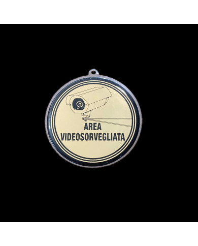 PITTOGRAMMA GOLD AREA VIDEO SORVEGLIATA