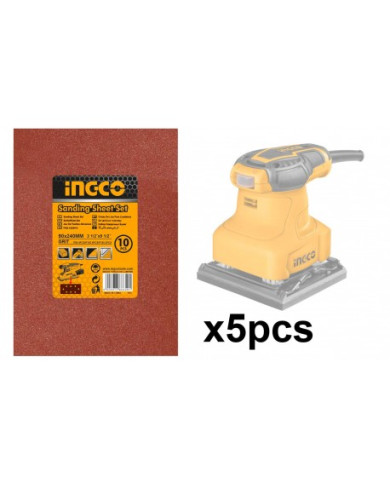 SET 5 FOGLI CARTA ABRASIVA PER PS2408