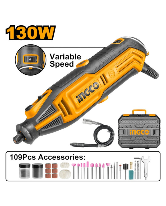 MINISMERIGLIATRICE 130W C/FLESSIBILE+ACCESS