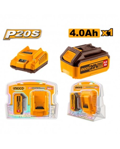 KIT BATTERIA + CARICABATTERIE 4 AH