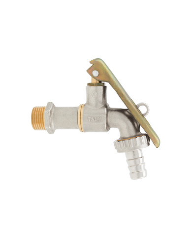 RUBINETTO A SFERA PORTAGOMMA C/LUCCHETT 1/2