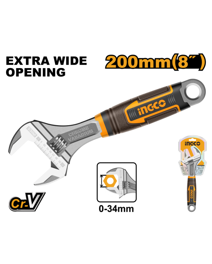 CHIAVE A RULLINO DA 200 MM