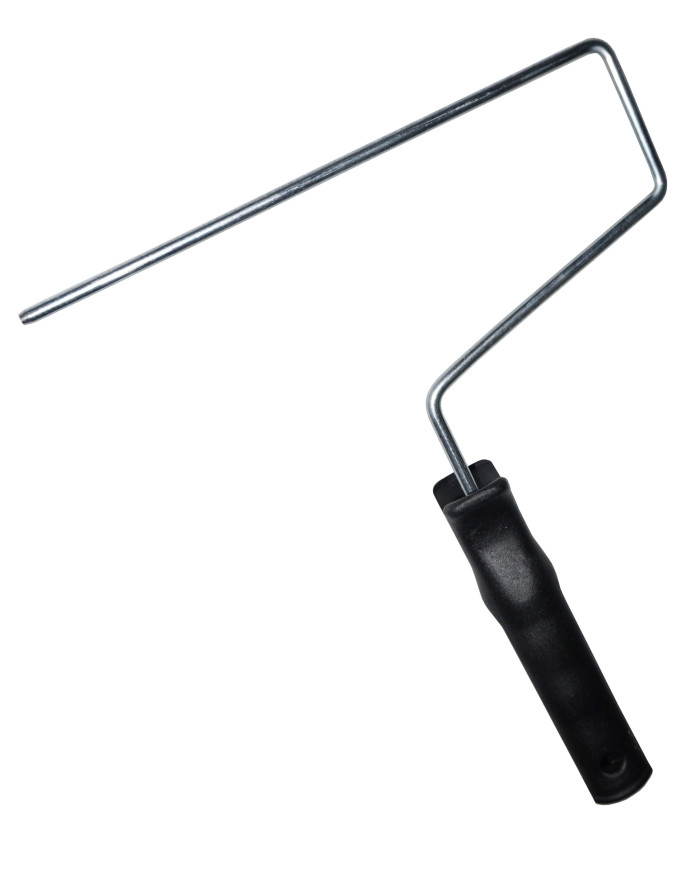 MANICO NERO PER RULLI DA 8MM 22CM STANDARD