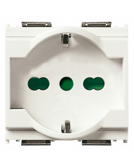 PRESA 2P+T 16A UNIVERSAL