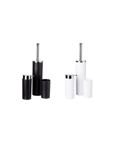 SET DA BAGNO 3PZ ABS COLORI ASSORTITI