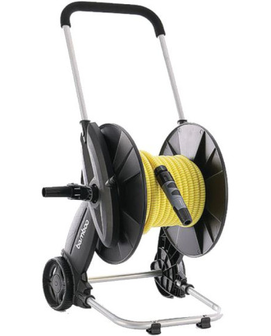 CARRELLO BAMBOO ESTENSIBILE GIALLO 23 MT 1/2 M60