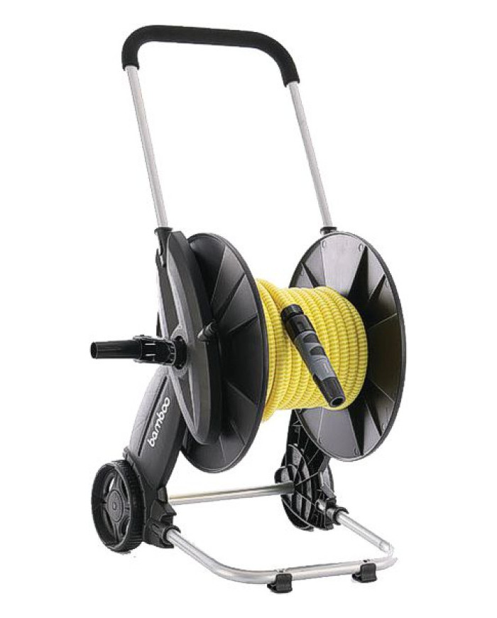 CARRELLO BAMBOO ESTENSIBILE GIALLO 23 MT 1/2 M60