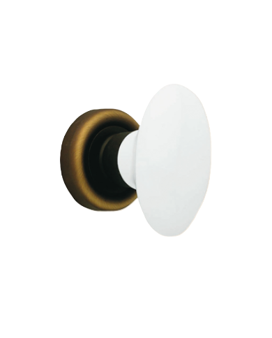 POMOLO FLAVIA PB C/ROSETTA 103 PATENT BRONZO OPACO