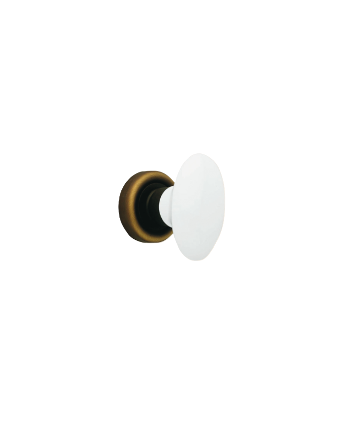 POMOLO FLAVIA PB C/ROSETTA 103 PATENT BRONZO OPACO