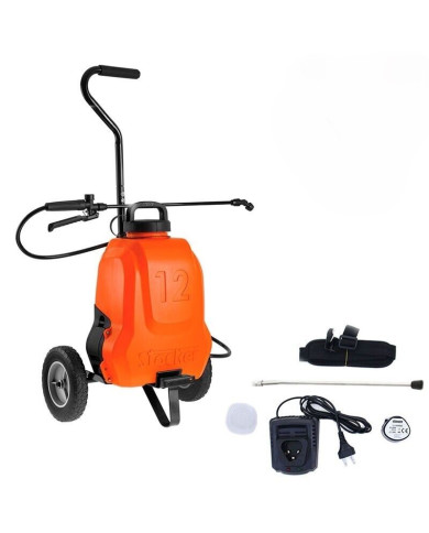 POMPA A ZAINO ELETTRICA 12LT LI-ION TROLLEY 2.5BAR