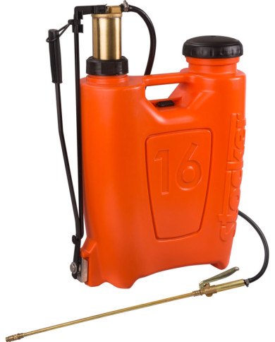 POMPA A ZAINO A PRESSIONE 16LT C/POMPANTE IN OTTON