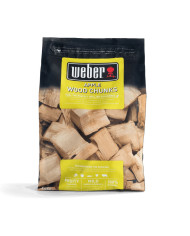 PEZZI IN LEGNO PER AFFUMICATURA ALLA MELA WEBER