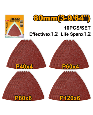 SET 20 PZ CARTA ABRASIVA PER CMLI2001 E MF3008