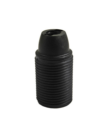 PORTALAMPADA E14 NERO