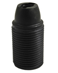 PORTALAMPADA E14 NERO