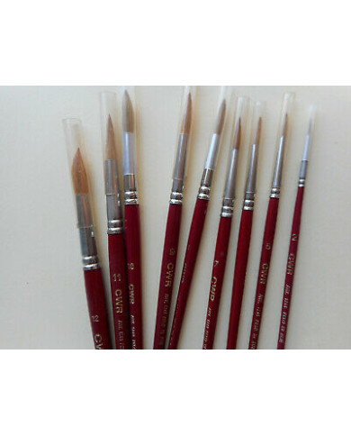 PENNELLI PELO DI BUE TONDI