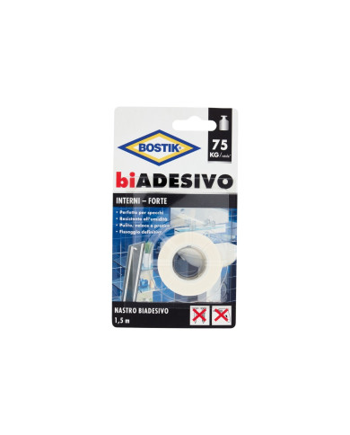 NASTRO BIADESIVO INTERNI DA 19MM 15MT