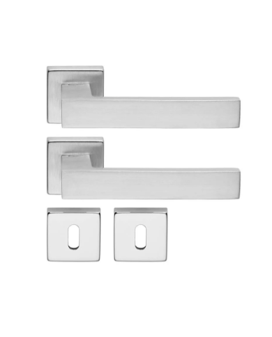 MANIGLIA ANGOLO ALLUMINIO PATENT CROMO SAT
