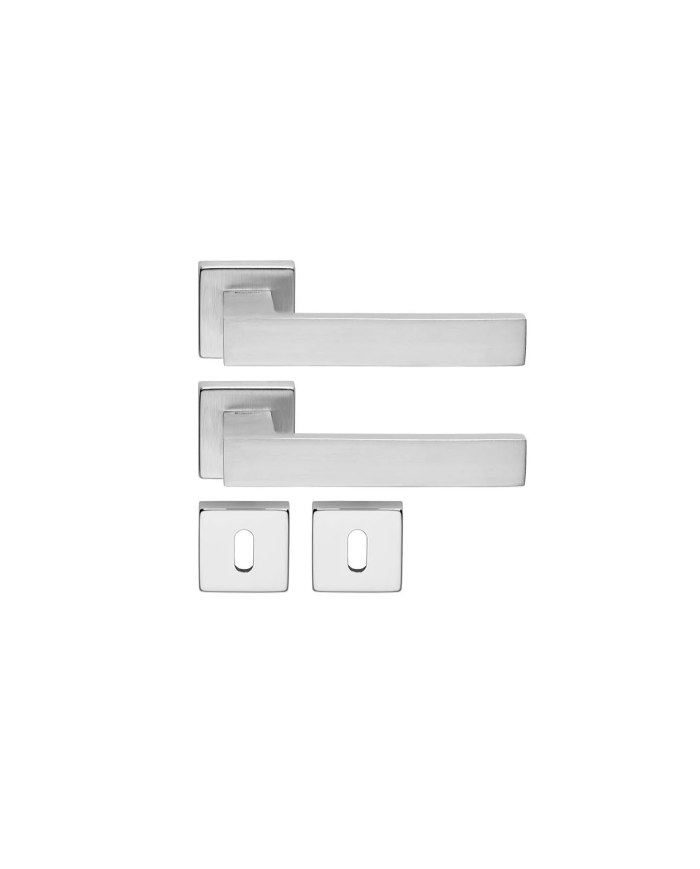 MANIGLIA ANGOLO ALLUMINIO PATENT CROMO SAT