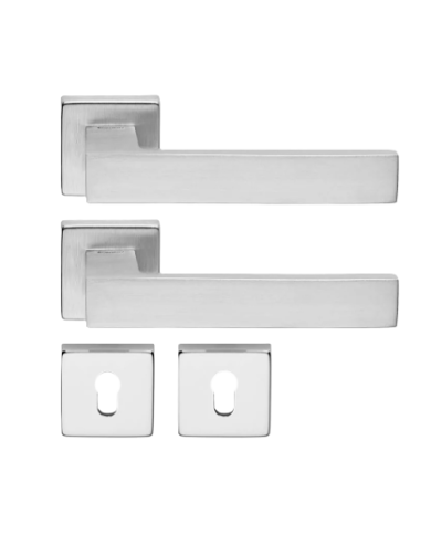 MANIGLIA ANGOLO ALLUMINIO YALE CROMO SAT