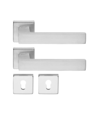 MANIGLIA ANGOLO ALLUMINIO YALE CROMO SAT