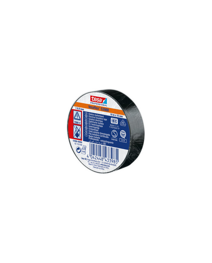 NASTRO ISOLANTE NERO 15X10