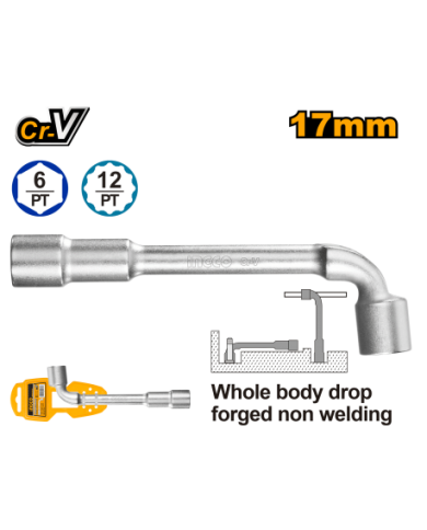 CHIAVE A PIPA 17 MM