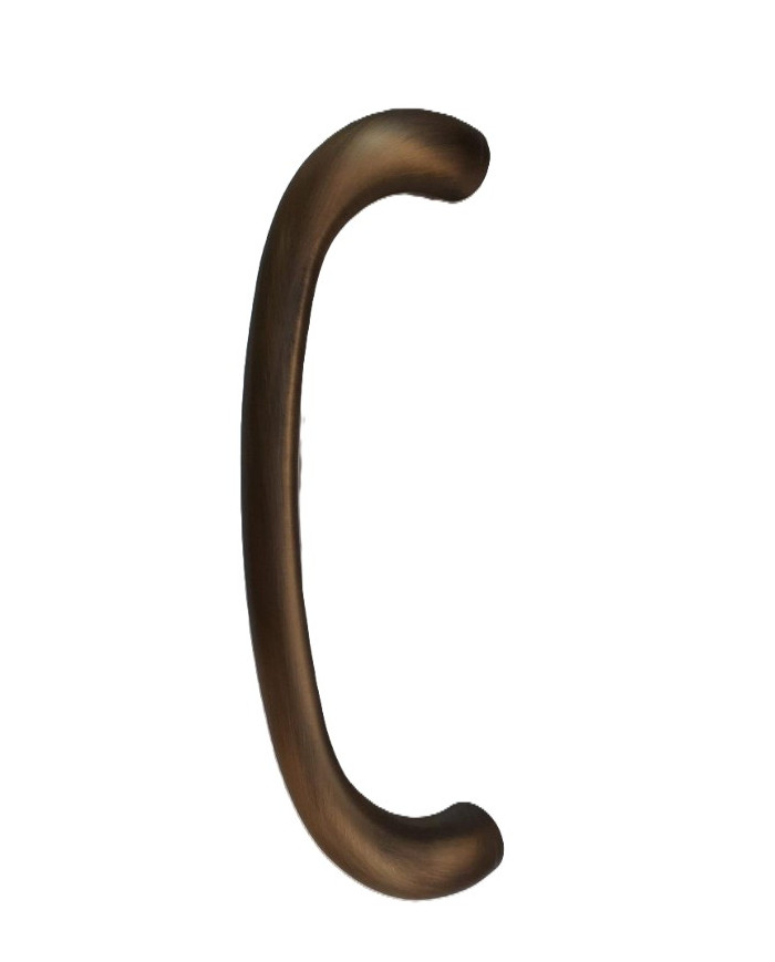 MANIGLIONE POLO INT. 270MM OTTONE GRAFFIATO