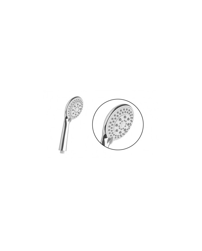 DOCCIA CROMATA 5 FUNZIONI D.100MM FRANCY AQUA