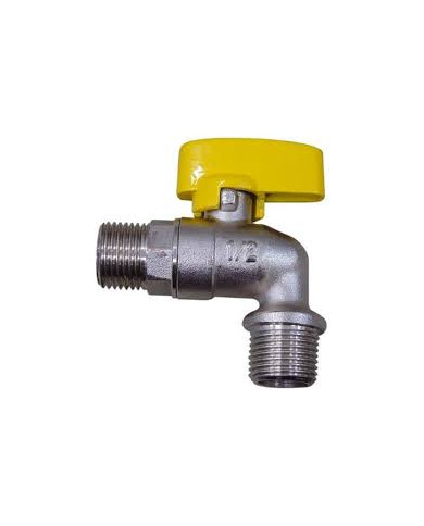 RUBINETTO A SFERA PER GAS 1/2-1/2 M M